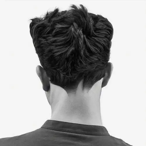 男士发型后尾设计