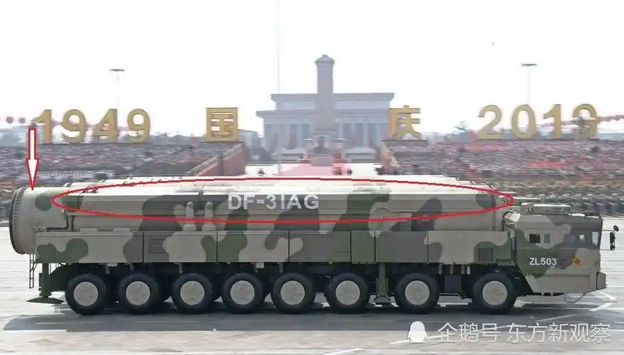 壮观8辆东风31ag洲际导弹发射车齐出动东风41何日亮相演练场