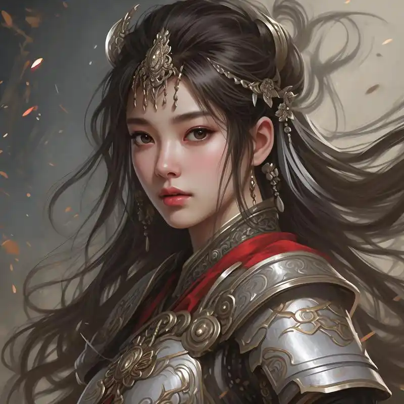 9515女将军古风霸气头像97 探索古代战场上的飒爽英姿,女将军们