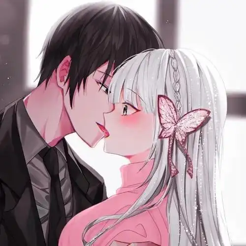 超甜二次元动漫接吻情头 | 你永远是我的特例