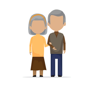 矢量过路人图片