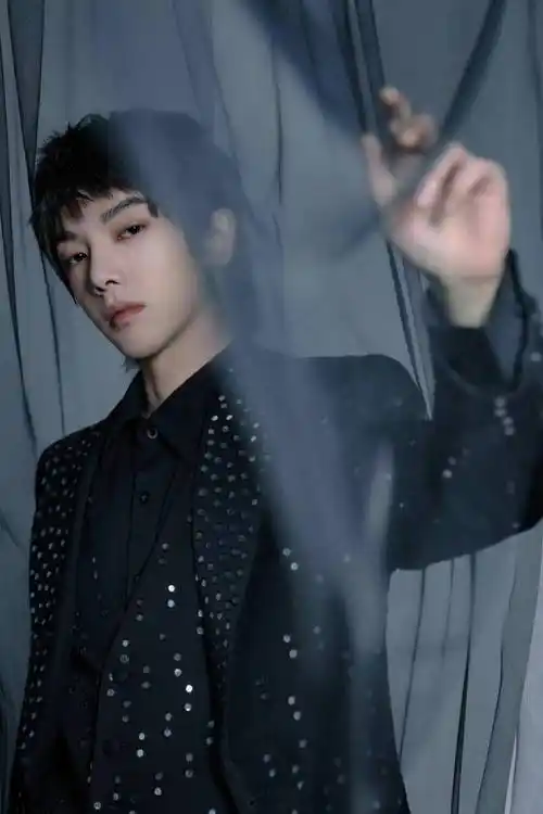 华晨宇出道九周年音乐会造型写真释出 黑衣王子高冷帅气有型_华晨宇