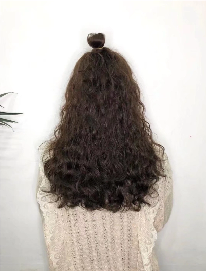 原创满头烫小卷真洋气适合各个年龄段