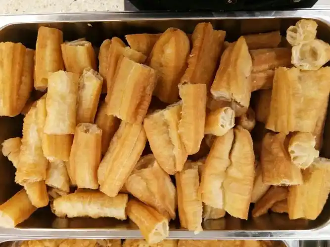 大食堂早餐菜品照片