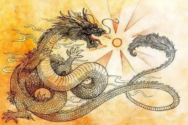 就是祖龙祖龙,即中国古代神话传说中最古老的龙,也就是生有鬣毛的应龙