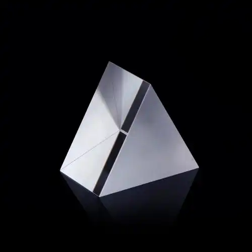 等边棱镜三棱镜60度拍照摄影彩虹折射光学玻璃厂家加工定制