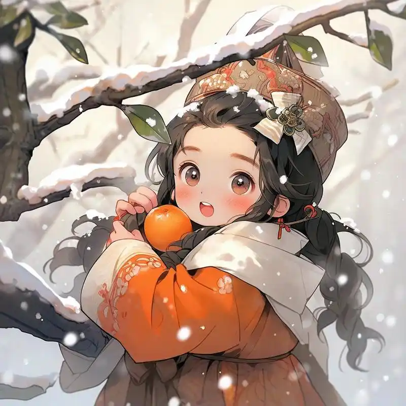 万事顺心#小红书自带滤镜# #古风插画# #姐妹头像# #可爱头像# #国风