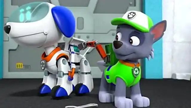 汪汪队立大功:机器狗的训练任务完美完成,比真狗狗还能干