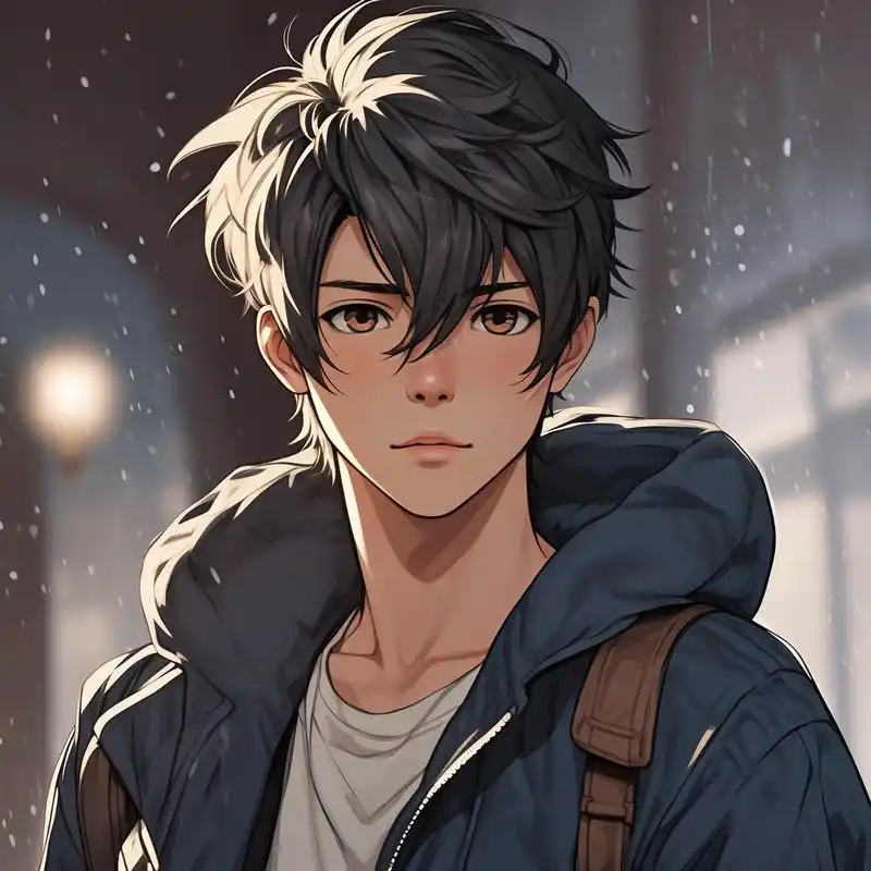 90冷酷动漫男生头像98