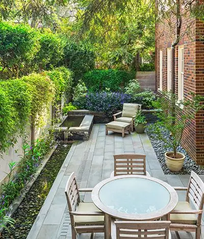 一楼20至30平米小院设计效果图,4组小院装修图片欣赏