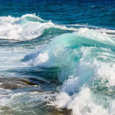 大海风景头像,汹涌澎湃的大海海浪风景图片-唯美头像