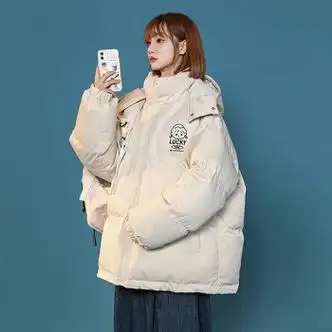 墨庭青少女孩羽绒服中学生冬季小个子女生冬装新款初中高中生加厚外套