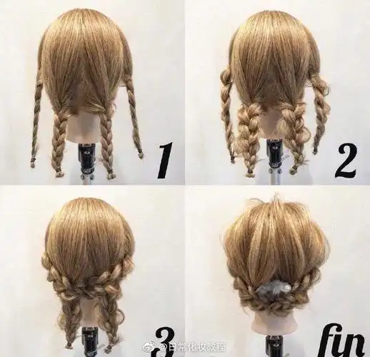 适合夏日的九款简单女神范编发教程#今日妆容##微博影像年