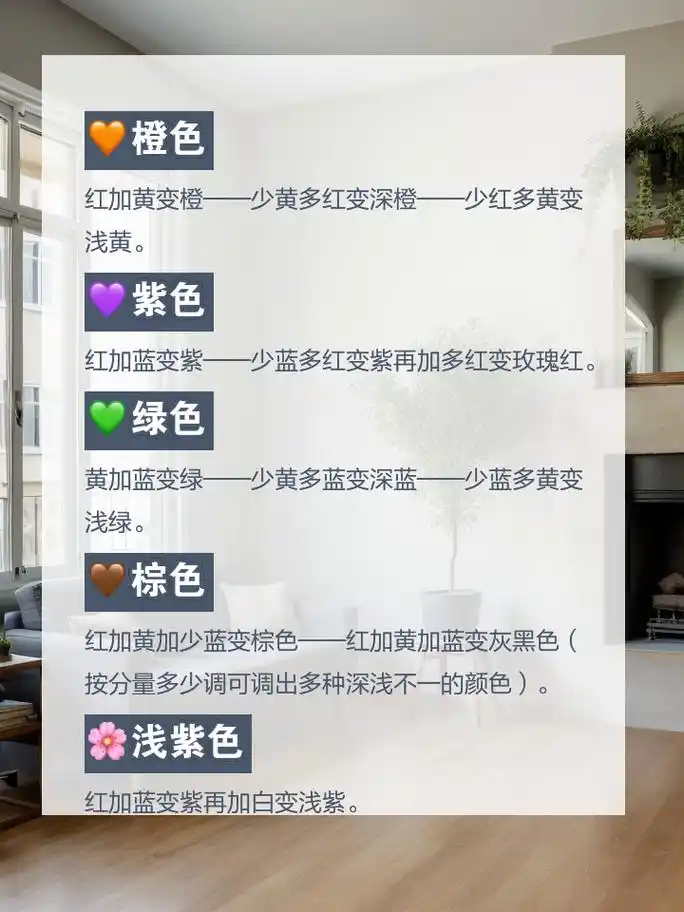 深灰色乳胶漆调色方法 红加黄加蓝可以调成深灰色乳胶漆.