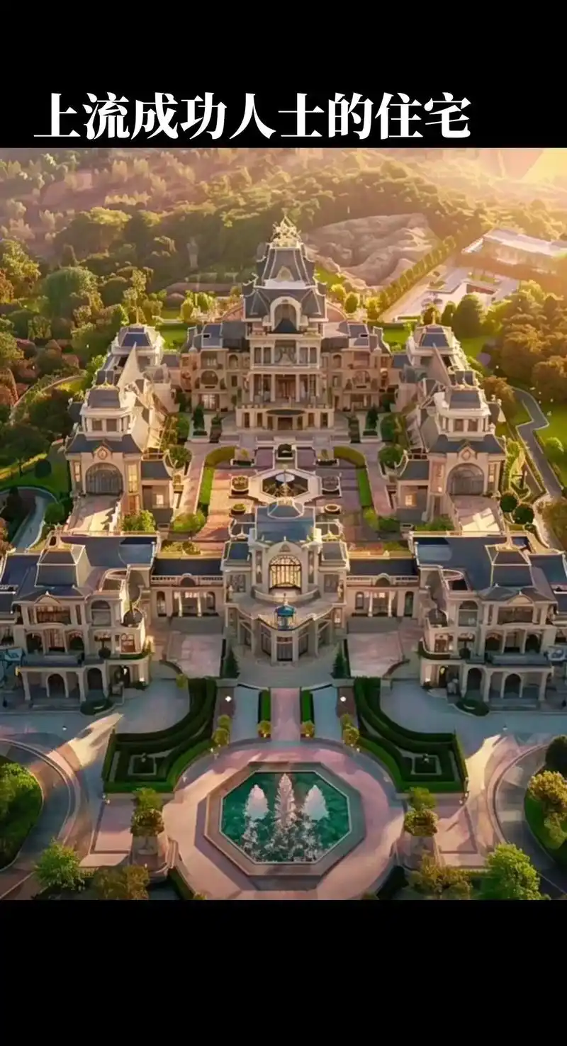 豪华宫殿式别墅. 宅大人指数多半雇佣住华宫显势威名扬 - 抖音