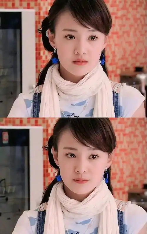 18岁的郑爽清纯可爱