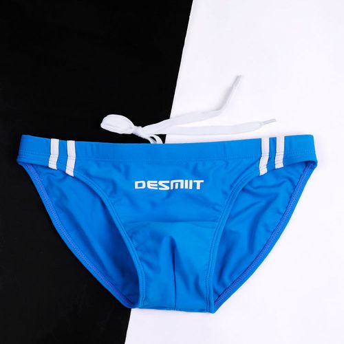 夏季泳裤男士防尴尬三角游泳裤成人潮流速干短裤大码学生游泳装备