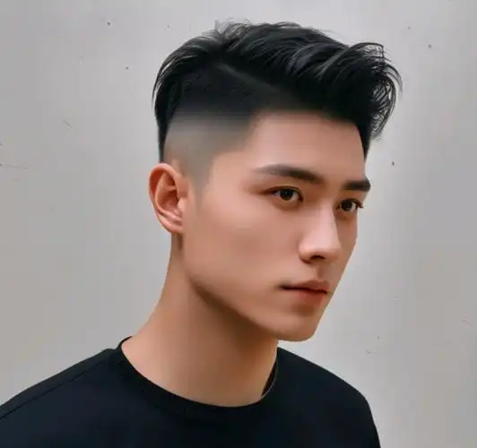 最适合中国男士的发型,非两侧铲短莫属,百变时尚真有型_头发_风格_让