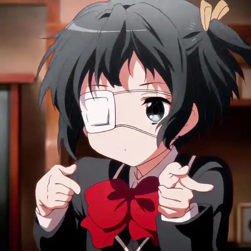 动漫头像「中二病也要谈恋爱」 自截自调 二传注明 礼貌拿图