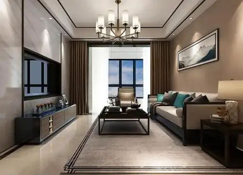 户型1:绿都紫荆华庭 89平两室两厅 新中式风格  业主背景:40岁不倒的