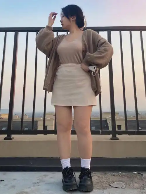 155120斤微胖女生穿搭日常分享
