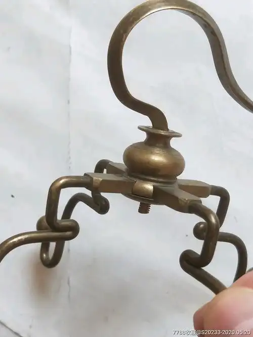 工艺精细的铜鸟笼钩子