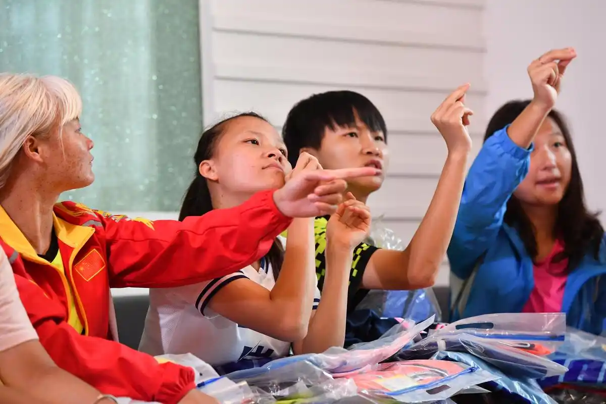 湛江聋人女足即将出征全国残运会