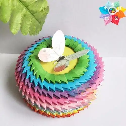 包邮超好手工大王彩纸宝盒2-4-6岁儿童手工制作立体书纸飞机折纸品质7