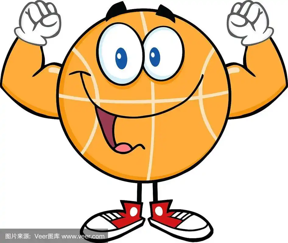 卡通篮球