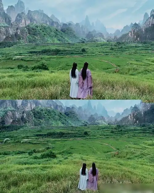 山河令中老温阿絮的背影合集看到第五张我不淡定了稳住