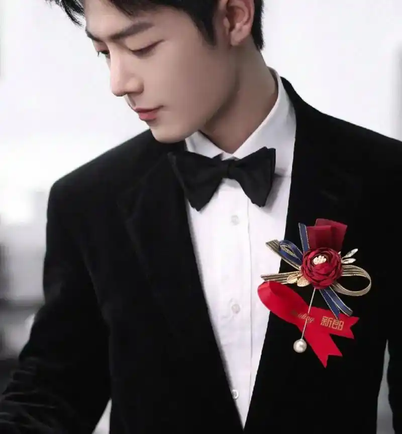 以后我们阿战结婚应该也是这样吧 那一定会祝他幸福#肖战  - 抖音