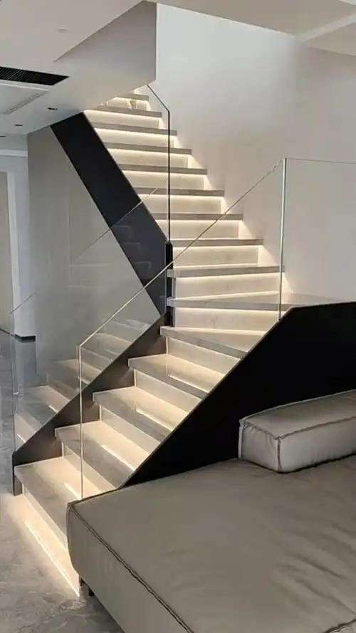 现代极简风玻璃护栏集合来了,根据自己喜欢的风格搭配.