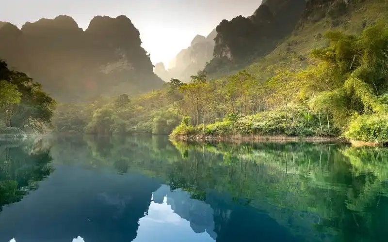 唯美迷人山水风光图片桌面壁纸_风景壁纸_壁纸下载_美桌网