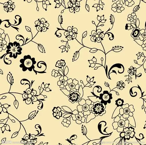 面料花纹设计图__花边花纹_底纹边框_设计图库_昵图网nipic.com