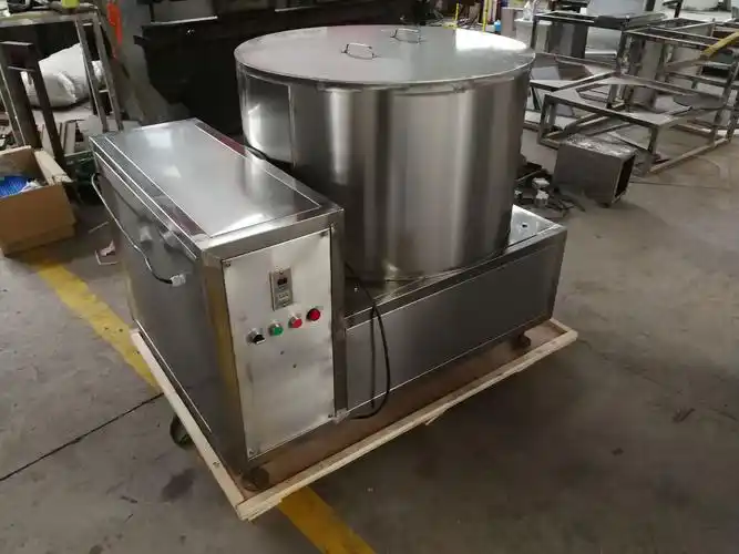 供应江米条脱油机 离心式油炸食品脱油设备 多型号定制果蔬脱水机