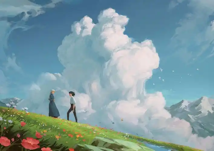 来自宫崎骏的回忆-哈尔的移动城堡,壁纸分享