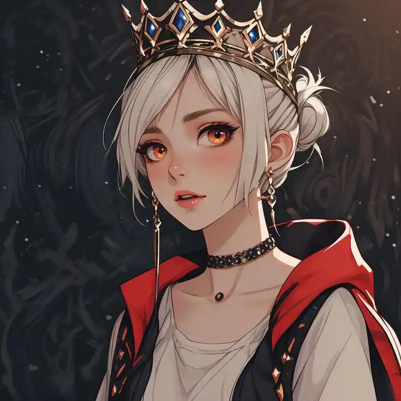 喜欢动漫的你,绝对不能错过这组超拽的女霸气动漫头像!