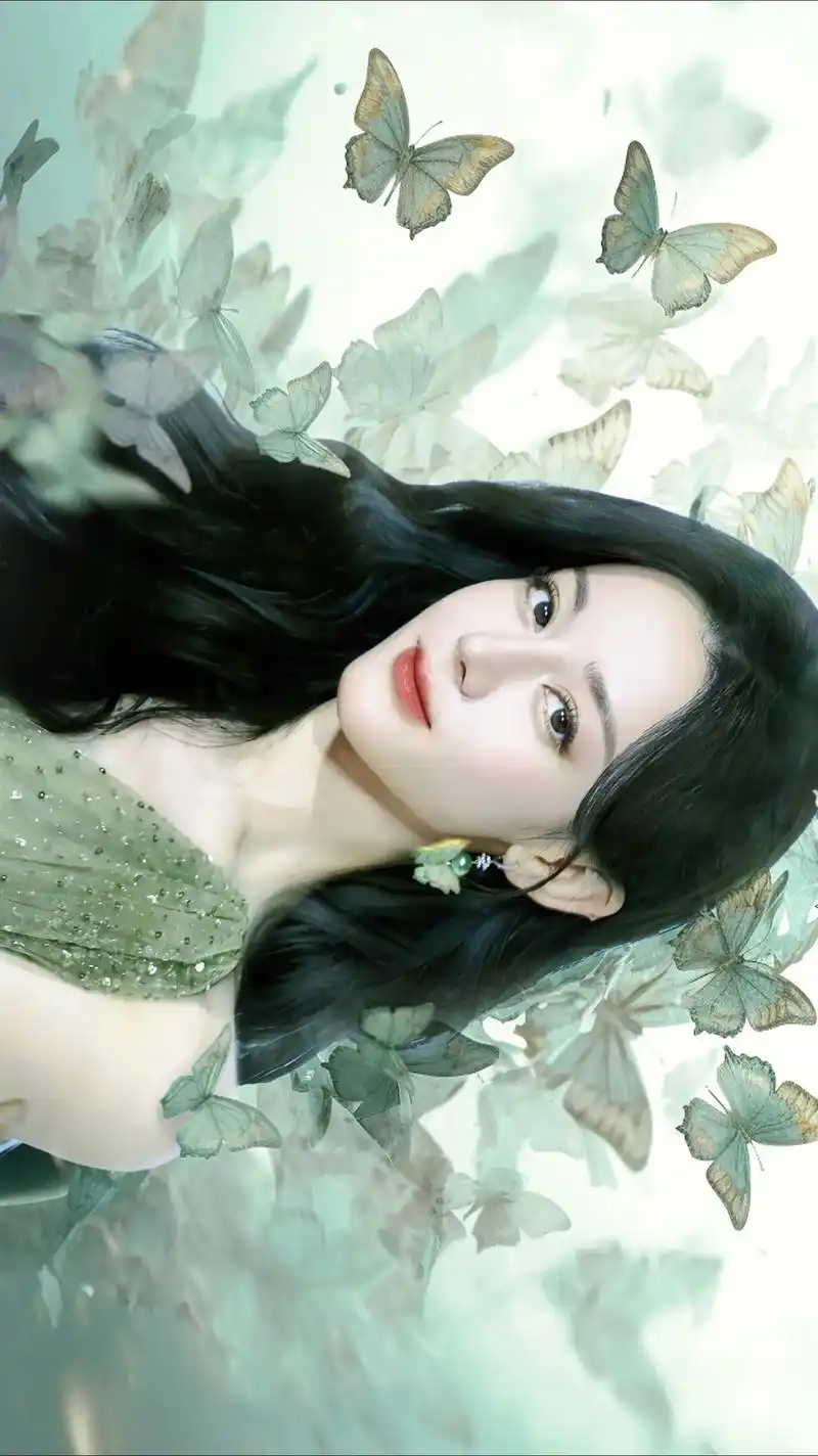 来张温柔的绿色横屏,想看新鲜的巴巴了#迪丽热巴 #迪丽热巴美 - 抖音