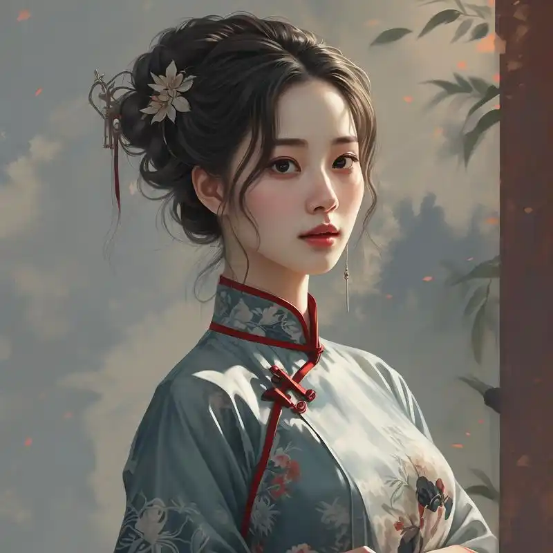 97民国风韵·女生头像精选92