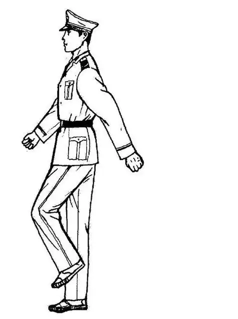 军人花简笔画 简笔画图片大全-蒲城教育文学网