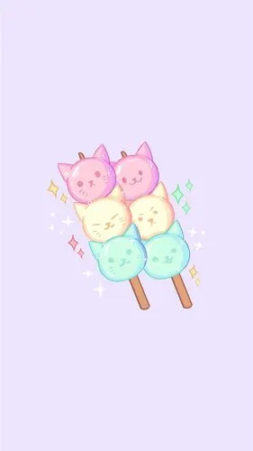 可爱q萌的美食卡通高清手机壁纸