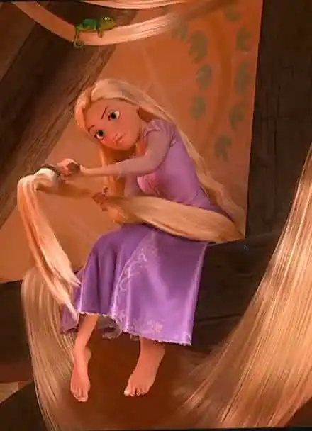 乐佩头发长好烦恼尤金来宝贝儿我给你剪掉shua