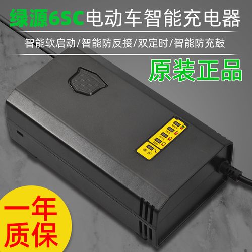 绿源原装电动车电瓶充电器72v30e-t20ah40e-2t40ah50e两孔三孔电动车