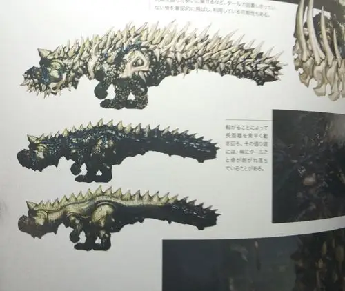 怪猎生态学骨锤龙以骨为铠的纹染奘