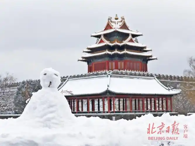 故宫角楼雪景图来了!|角楼_新浪财经_新浪网