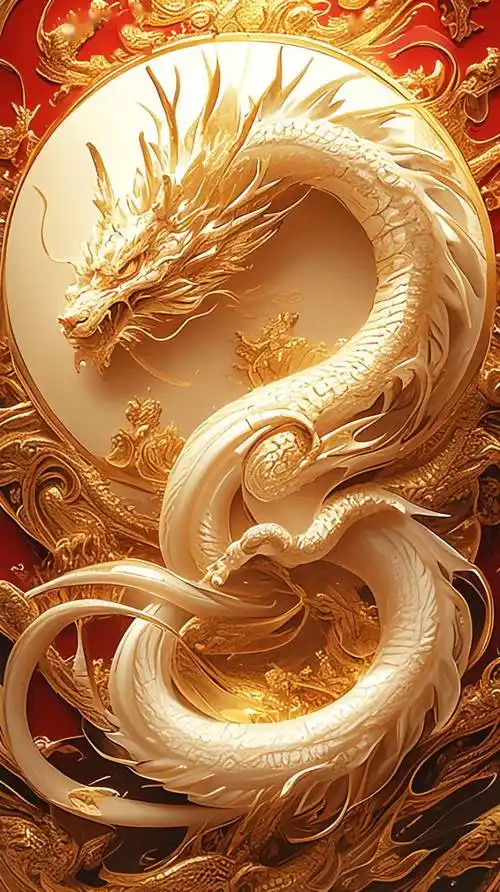 炫彩龙舞迎新春 海报新闻给您送高清龙壁纸啦_吉祥_元素_象征