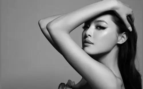 辛芷蕾黑白性感写真桌面壁纸由美桌网精心推荐给大家.