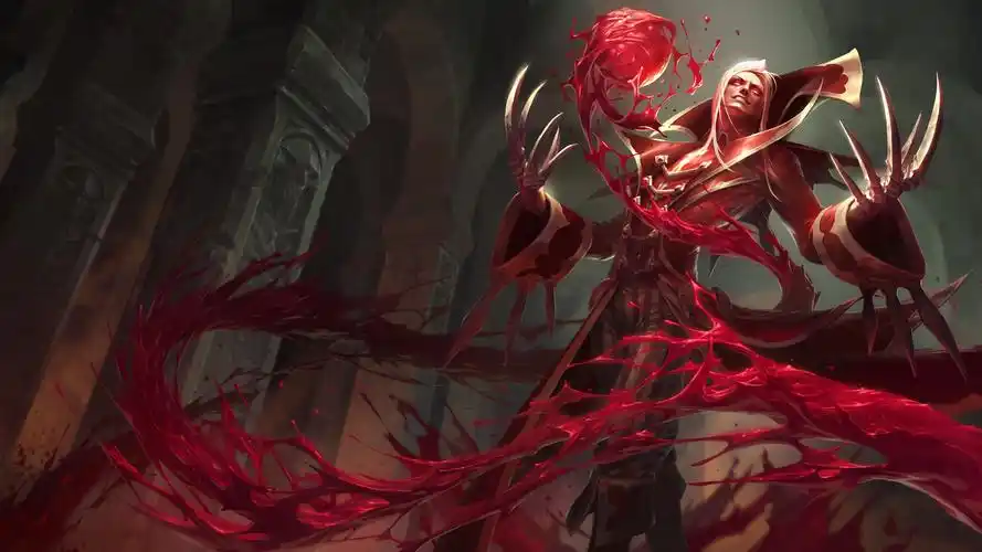 lol英雄联盟第十四期猩红收割者(弗拉基米尔)4k原画壁纸