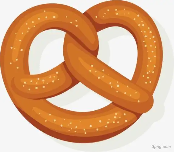 甜甜圈矢量卡通风格哈拉面包