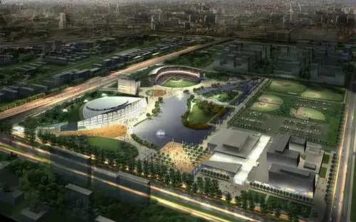 壁纸,3d,建筑设计效果图